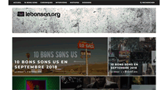 Desktop Screenshot of lebonson.org